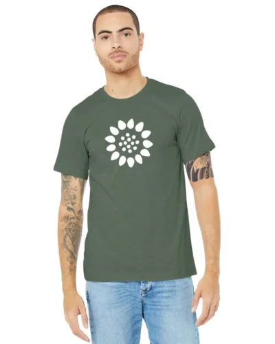 BELLA+CANVAS® Unisex Heather CVC Short Sleeve Tee - A1