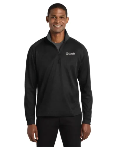 Port Authority® Vertical Texture 1/4-Zip Pullover - D5